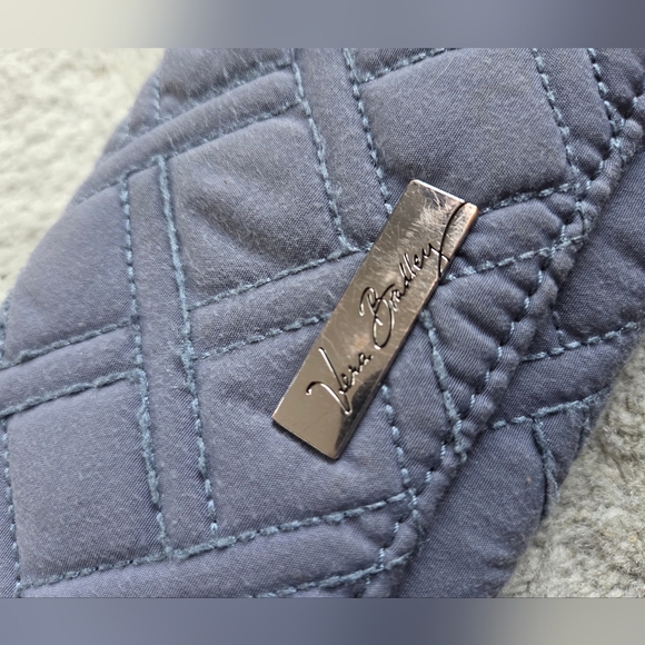 Vera Bradley Soft Blue Quilted Wallet - Picture 3 of 7